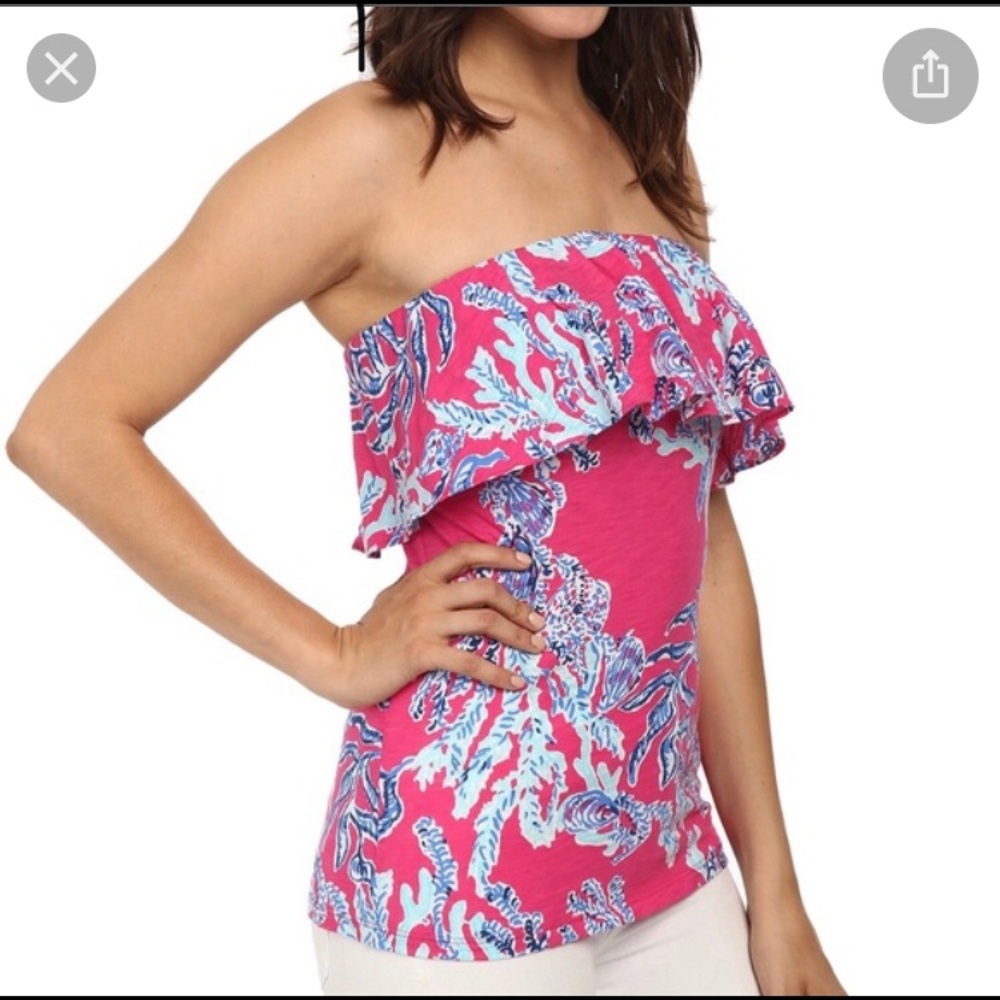 Lily Pulitzer Tube Top